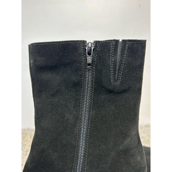 La Canadienne Kate Suede Leather Waterproof Boots in Black - Sz 10M - Picture 6 of 10